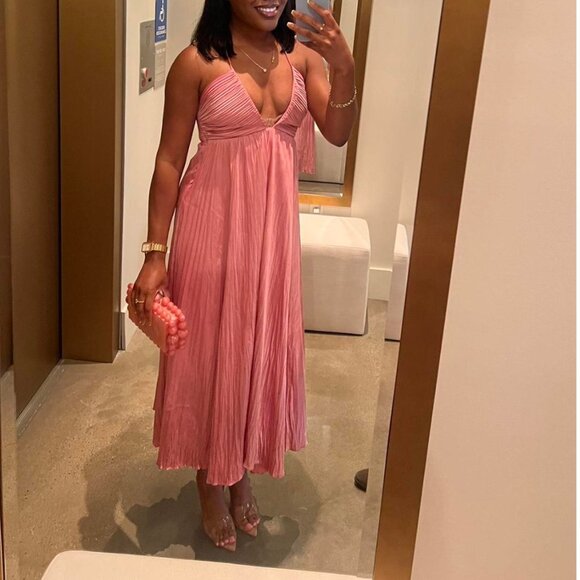 ALC PLEATED dress - Picture 2 of 6